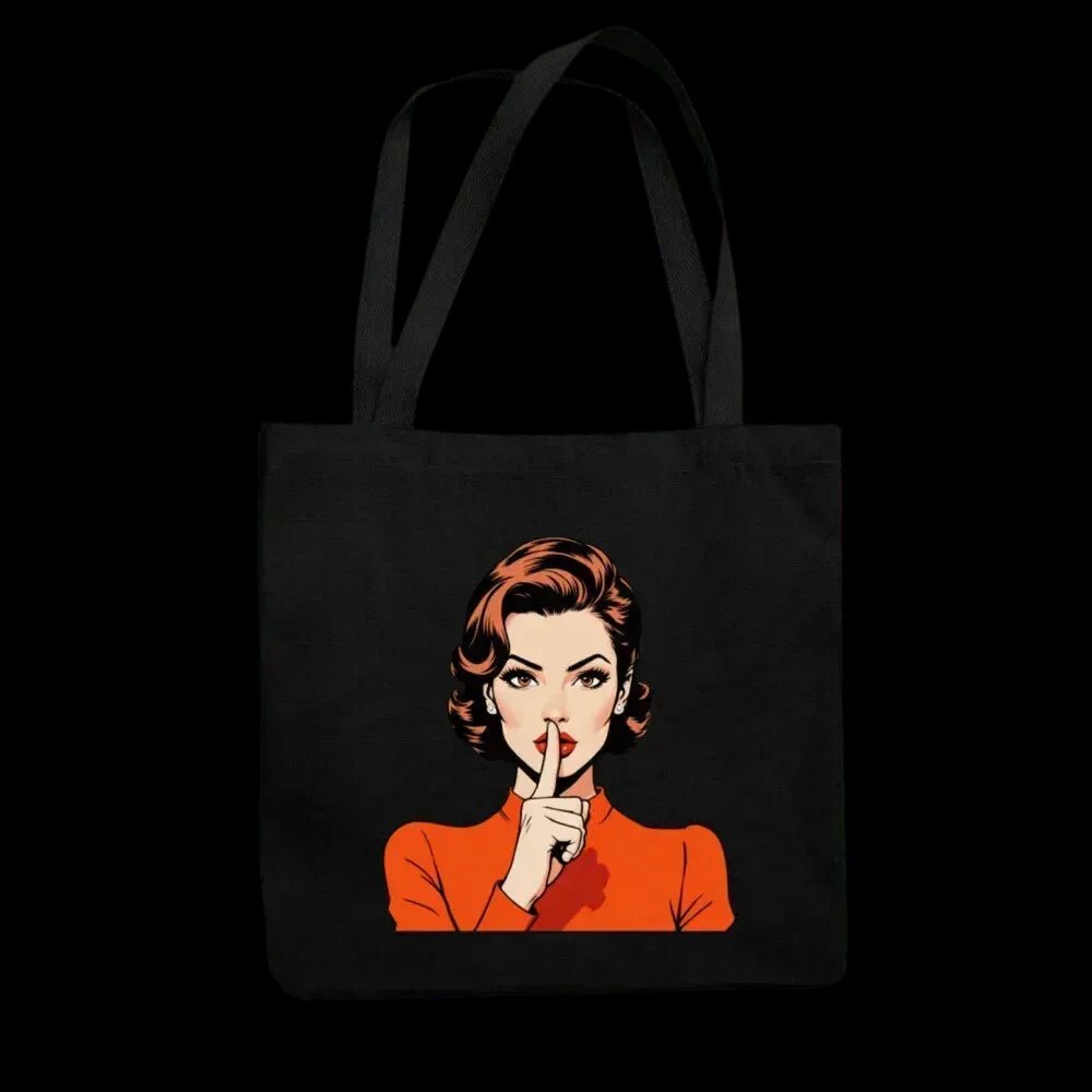 Jutebeutel "shhh" - Bag - flyliving
