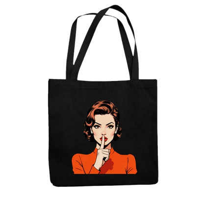 Jutebeutel "shhh" - Bag - flyliving
