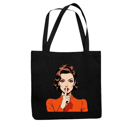 Jutebeutel "shhh" - Bag - flyliving
