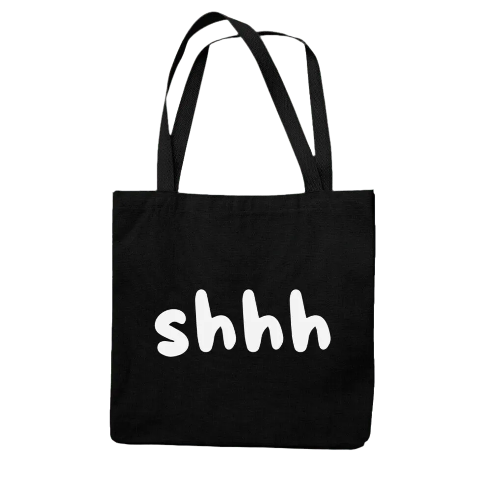 Jutebeutel "shhh" - Bag - flyliving