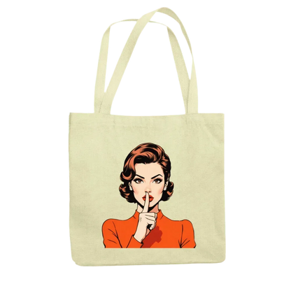 Jutebeutel "shhh" - Bag - flyliving