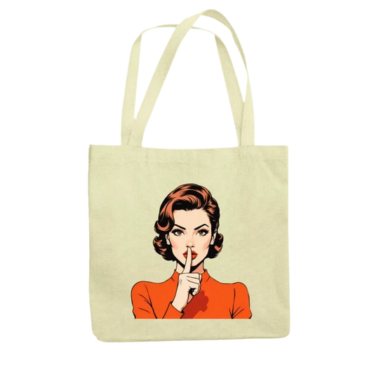 Jutebeutel "shhh" - Bag - flyliving