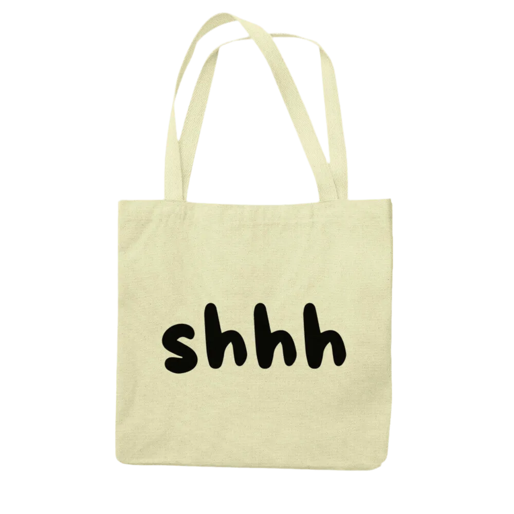 Jutebeutel "shhh" - Bag - flyliving