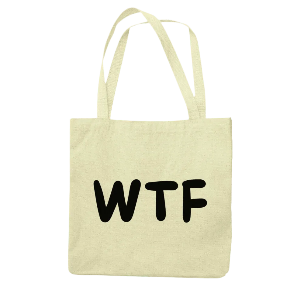 Jutebeutel "WTF" - Bag - flyliving