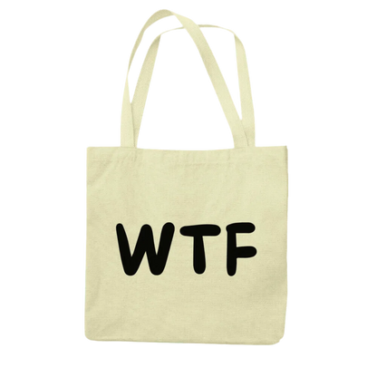 Jutebeutel "WTF" - Bag - flyliving