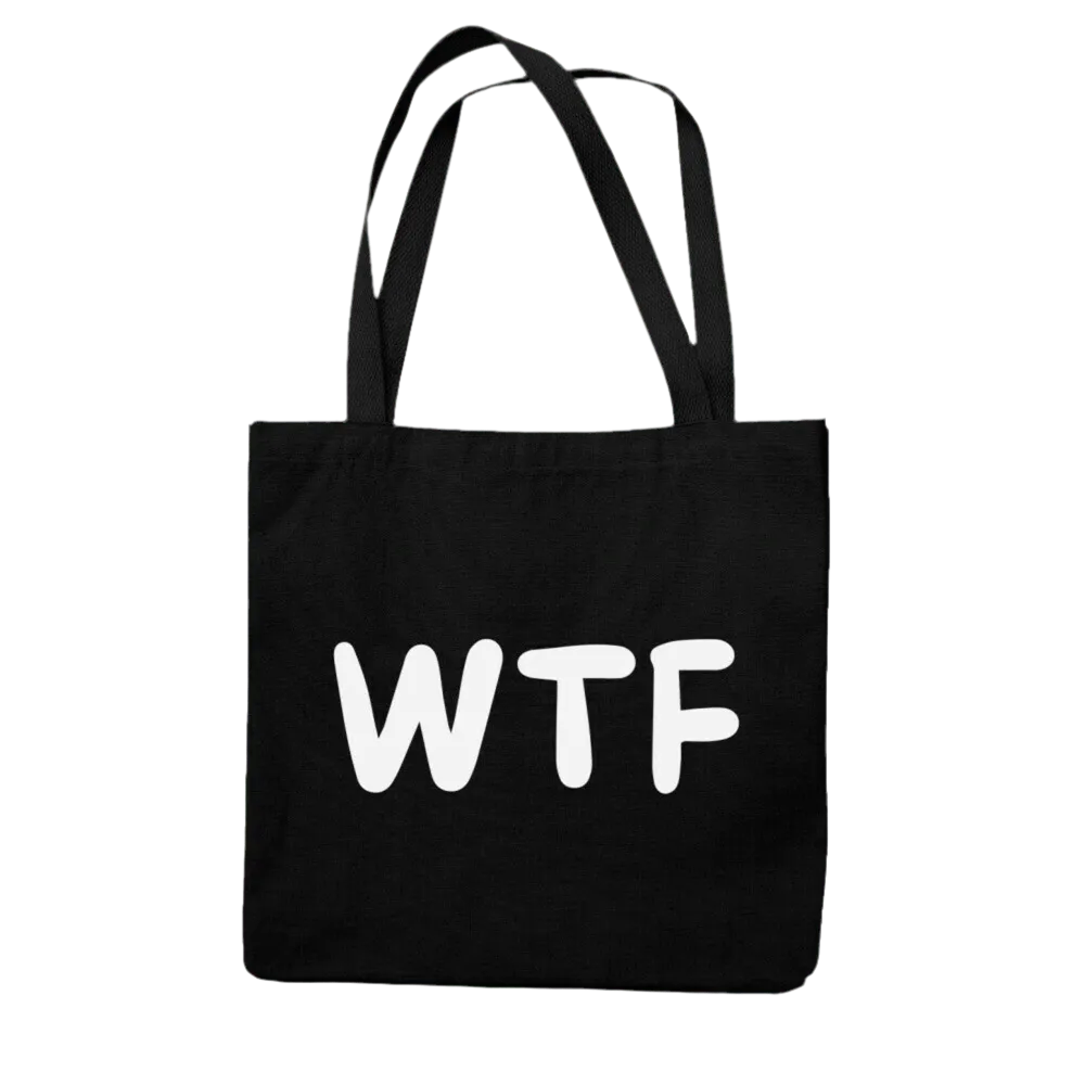 Jutebeutel "WTF" - Bag - flyliving