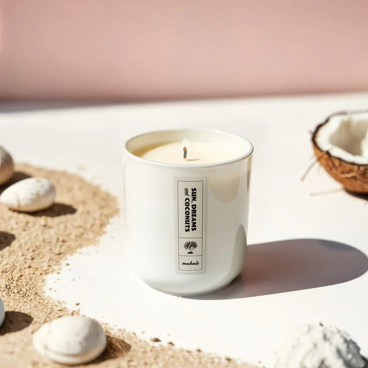 Duftkerze "Sun, Dreams, Coconuts", verschiedene Größen