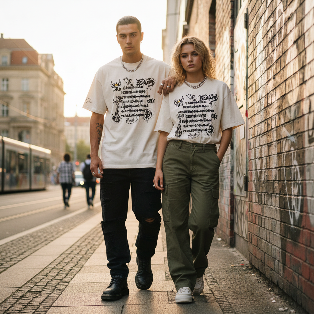 Oversized T-Shirt „§188“ | Kunst, Statement & ein bisschen Chaos