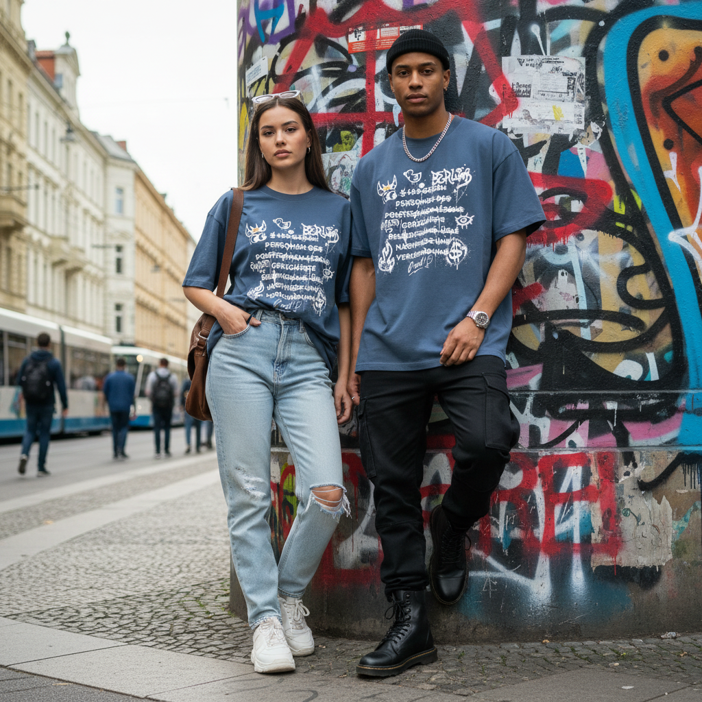 Oversized T-Shirt „§188“ | Kunst, Statement & ein bisschen Chaos