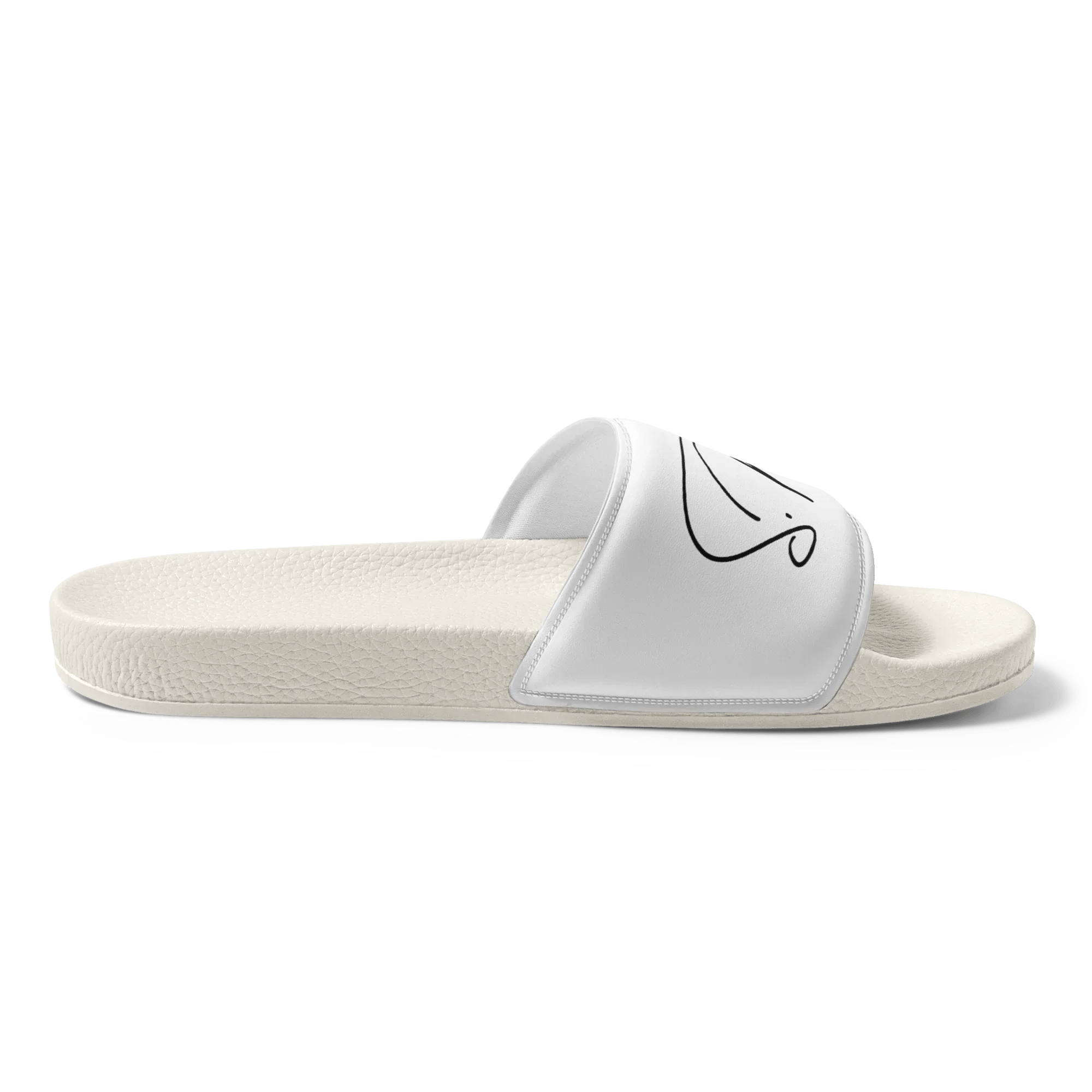 Moderne Badelatschen "be social" für Männer - Slippers - flyliving