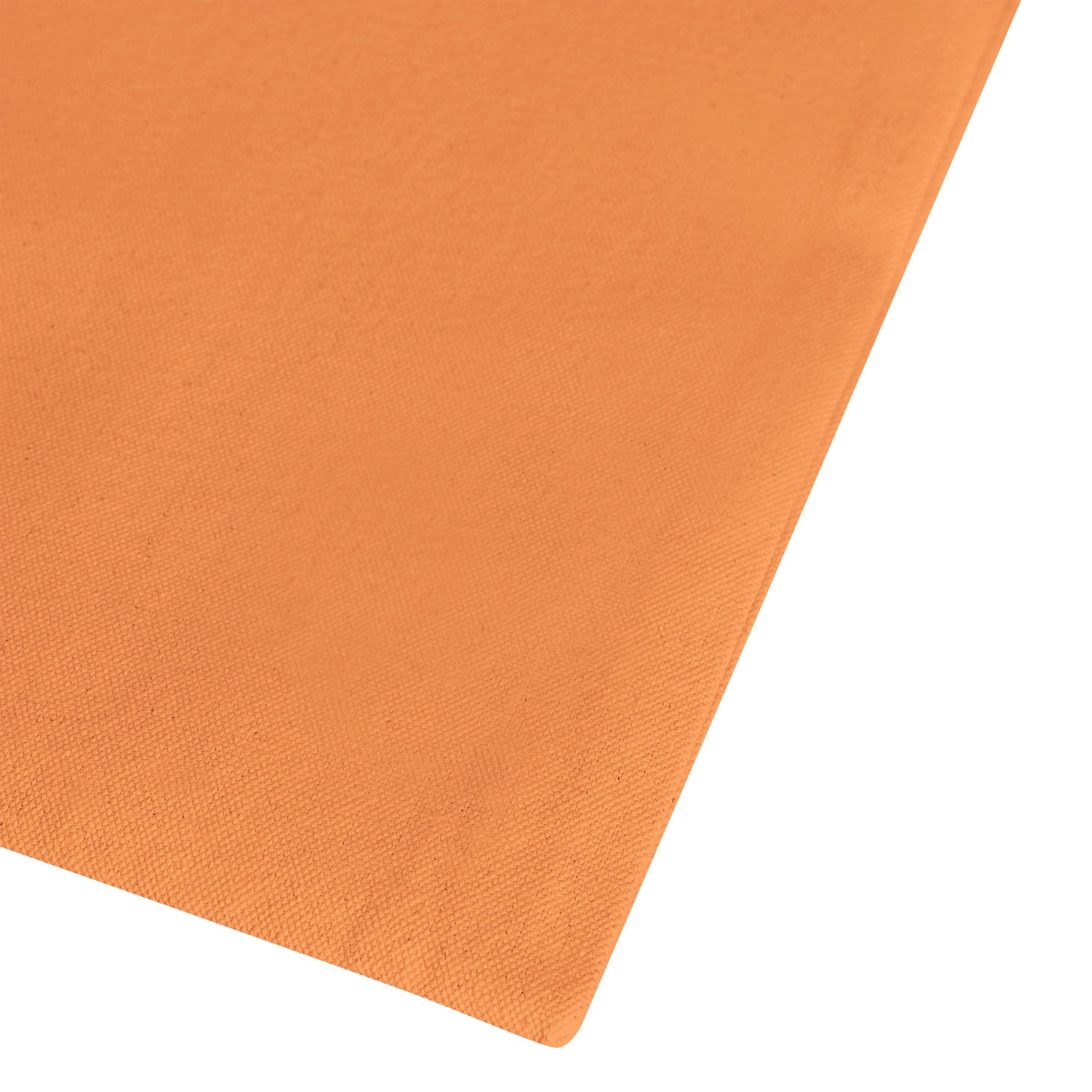 Orangefarbene Tasche aus Jute und Baumwolle von flyliving, mit lustigem Aufdruck und Rezept für Espresso Martini.