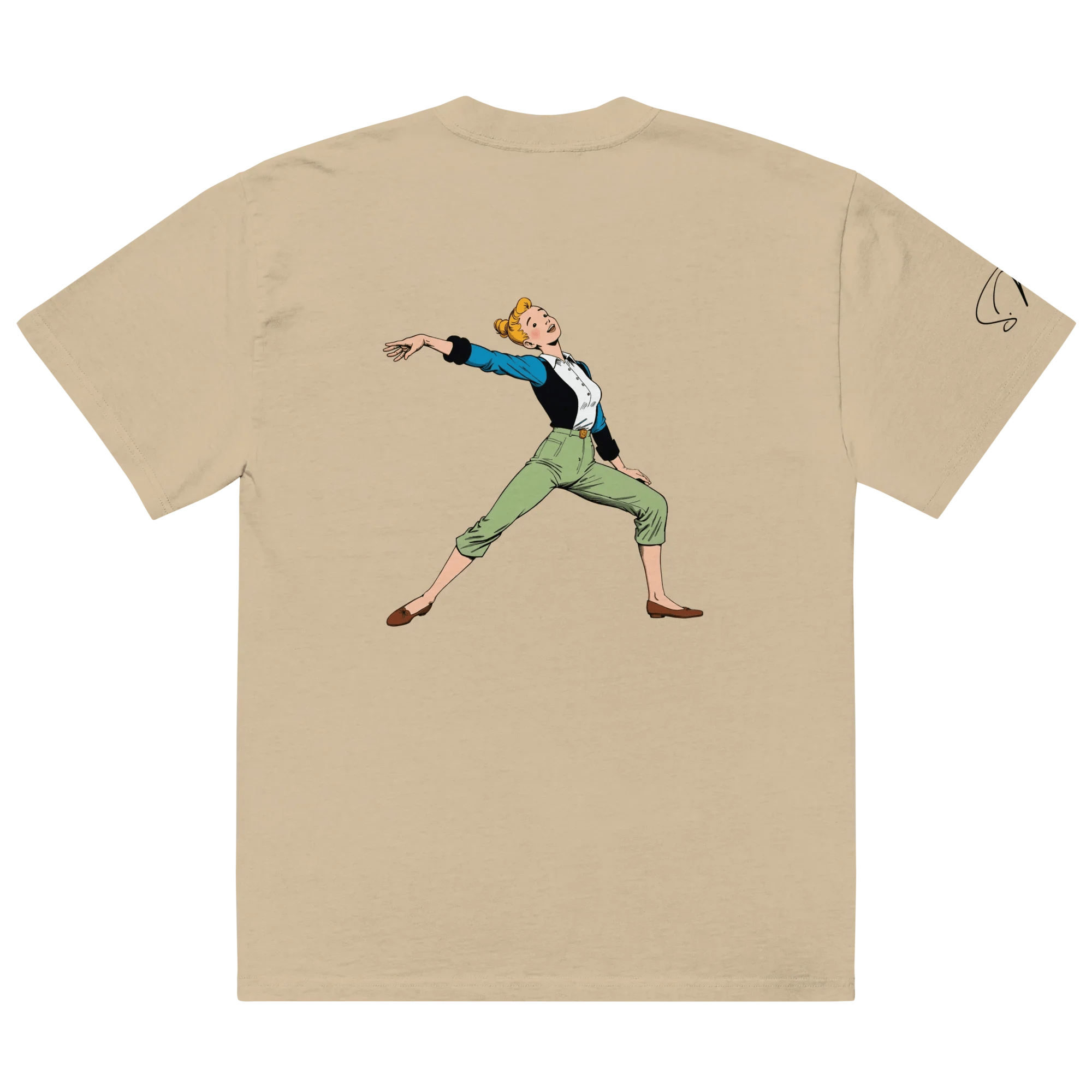 Oversized T-Shirt "better bendy than trendy" - Oversized T-Shirt - flyliving