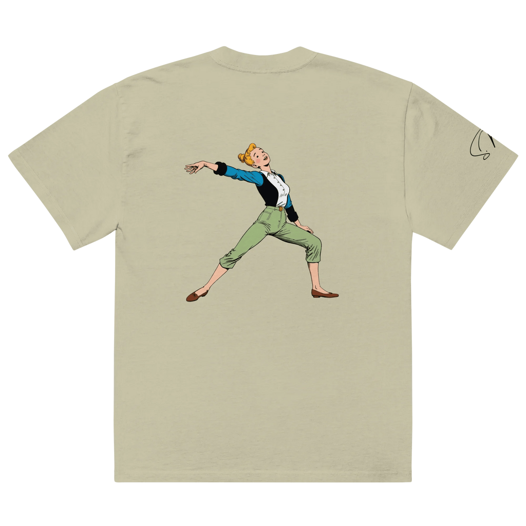 Oversized T-Shirt "better bendy than trendy" - Oversized T-Shirt - flyliving