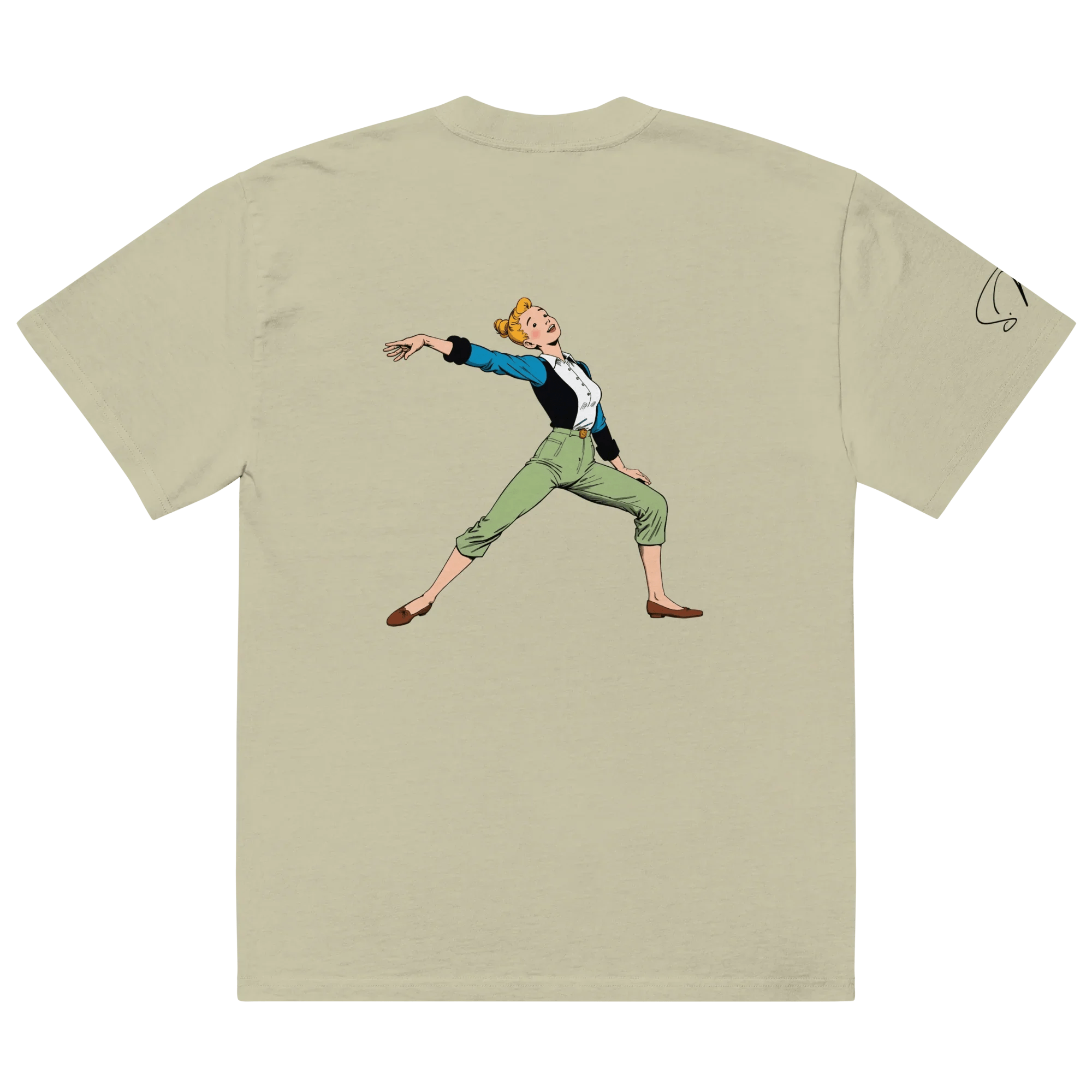 Oversized T-Shirt "better bendy than trendy" - Oversized T-Shirt - flyliving