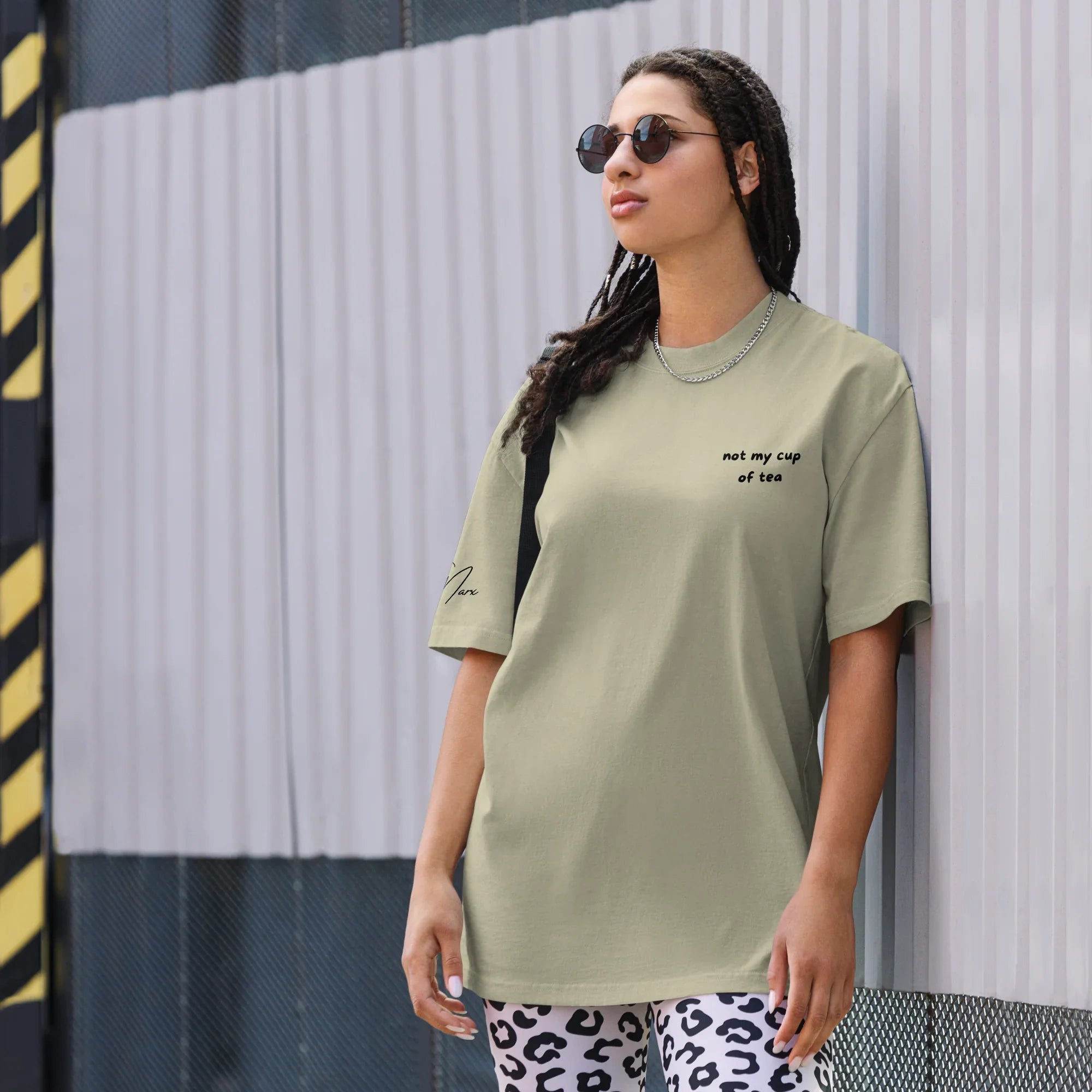 Oversized T-Shirt "better bendy than trendy" - Oversized T-Shirt - flyliving