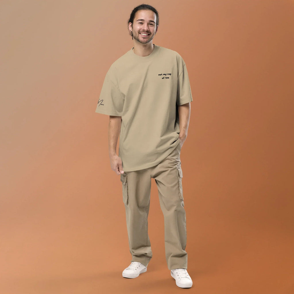 Oversized T-Shirt "better bendy than trendy" - Oversized T-Shirt - flyliving