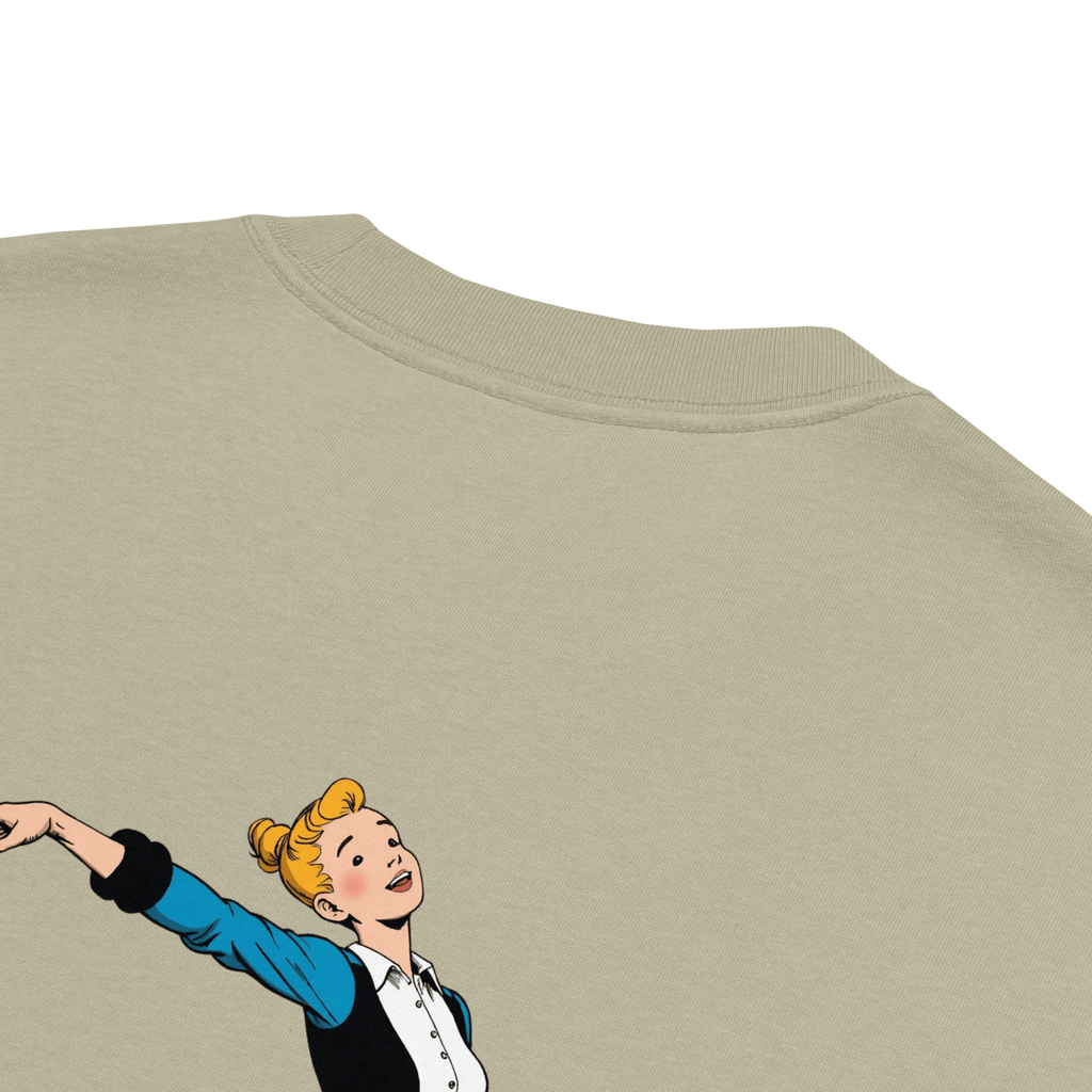 Oversized T-Shirt "better bendy than trendy" - Oversized T-Shirt - flyliving