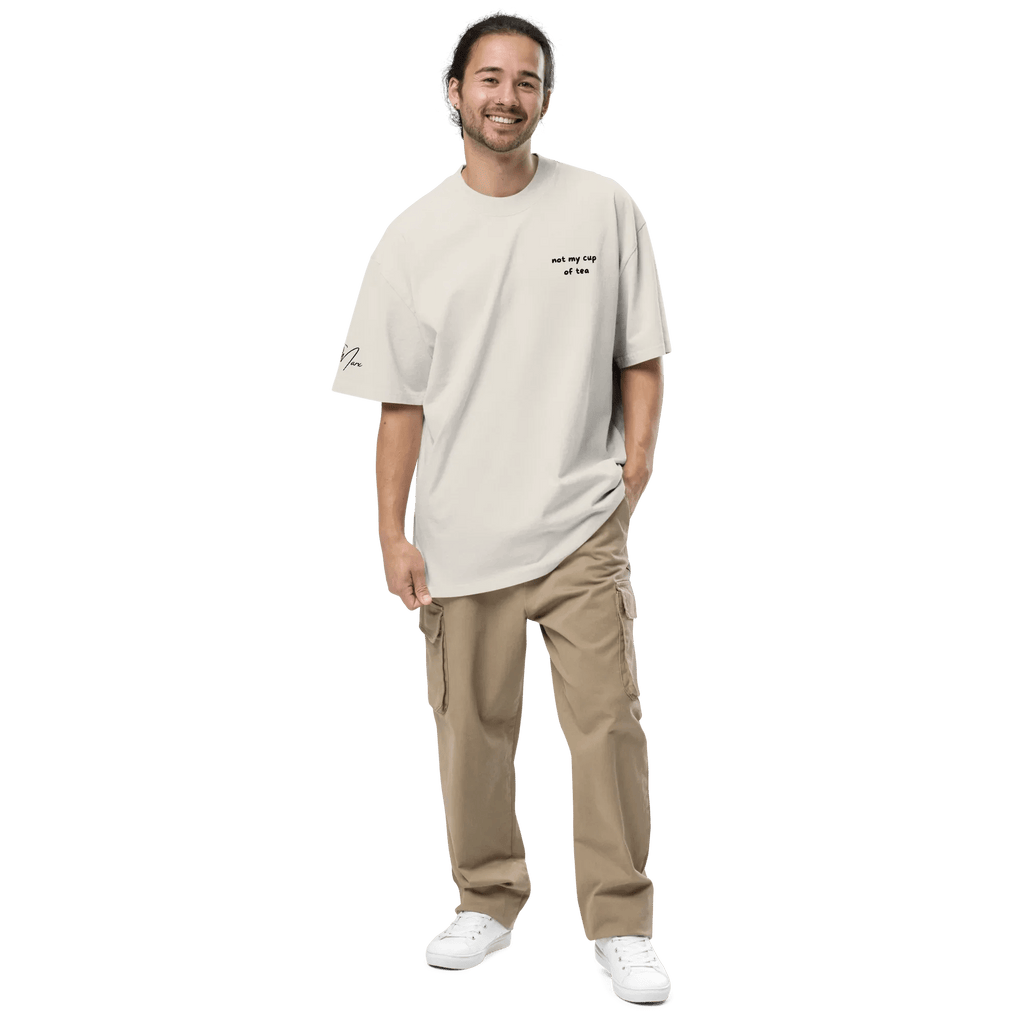 Oversized T-Shirt "better bendy than trendy" - Oversized T-Shirt - flyliving
