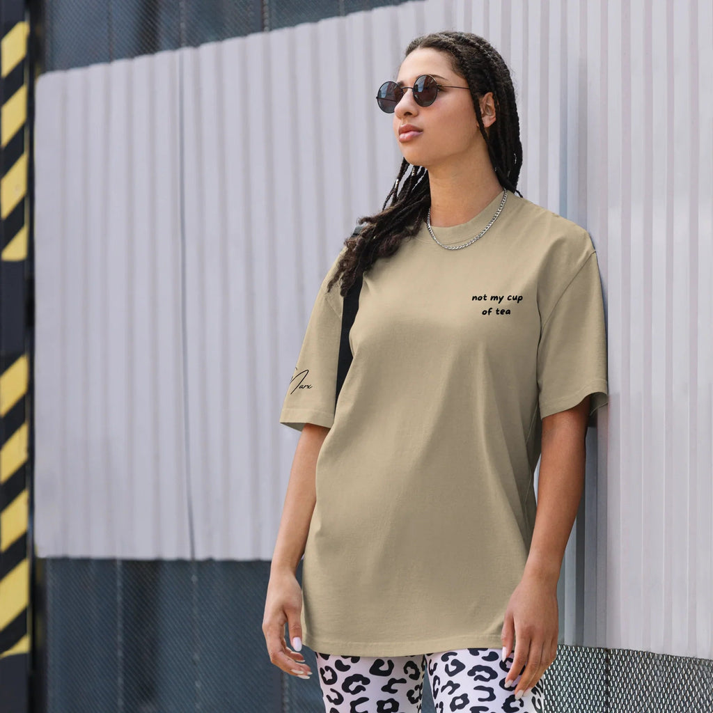 Oversized T-Shirt "better bendy than trendy" - Oversized T-Shirt - flyliving