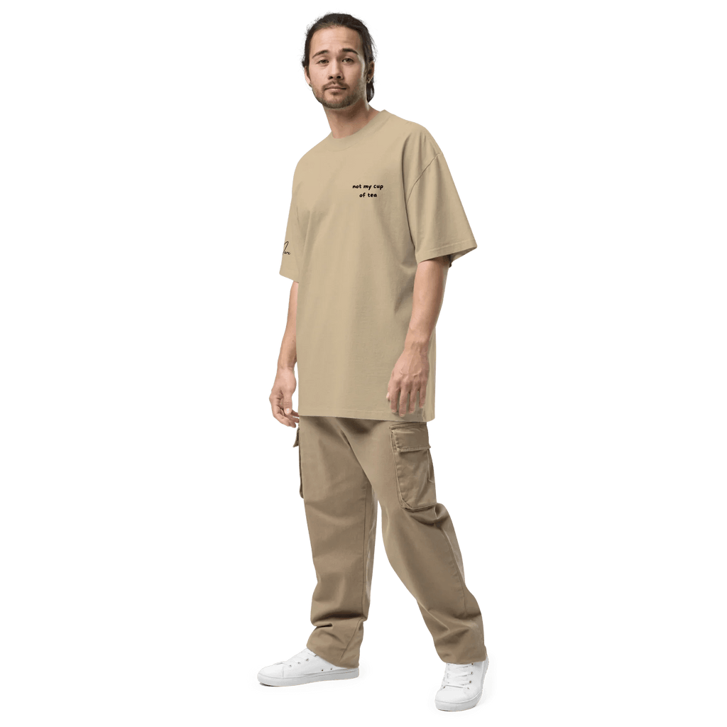 Oversized T-Shirt "better bendy than trendy" - Oversized T-Shirt - flyliving