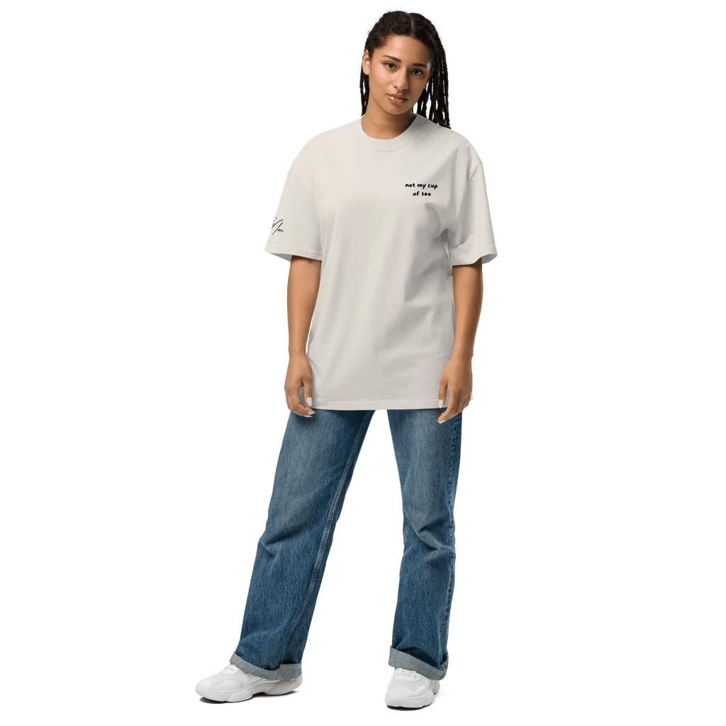Oversized T-Shirt "better bendy than trendy" - Oversized T-Shirt - flyliving