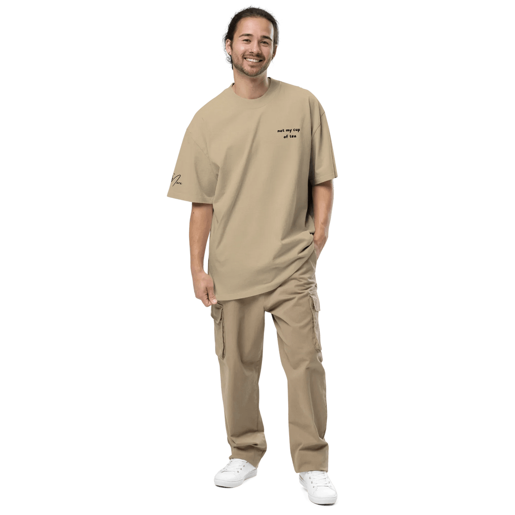 Oversized T-Shirt "better bendy than trendy" - Oversized T-Shirt - flyliving