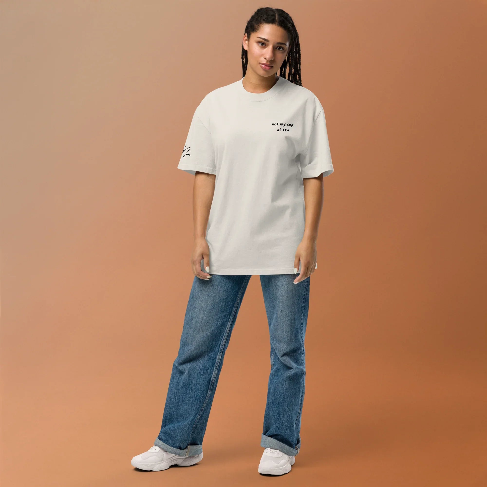 Oversized T-Shirt "better bendy than trendy" - Oversized T-Shirt - flyliving