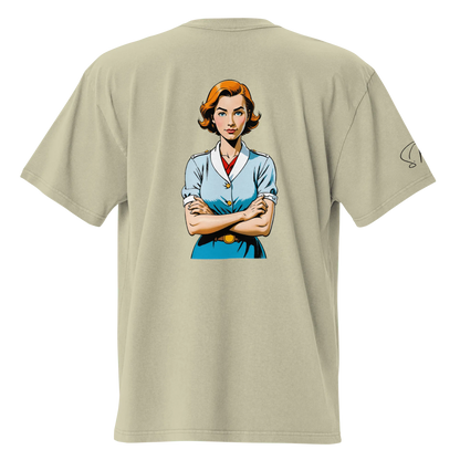 Oversized T-Shirt "Oh, really?" - Oversized T-Shirt - flyliving