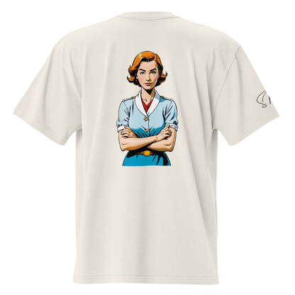 Oversized T-Shirt "Oh, really?" - Oversized T-Shirt - flyliving