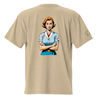 Oversized T-Shirt "Oh, really?" - Oversized T-Shirt - flyliving