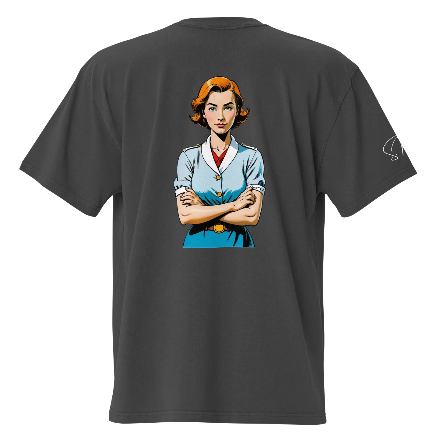 Oversized T-Shirt "Oh, really?" - Oversized T-Shirt - flyliving