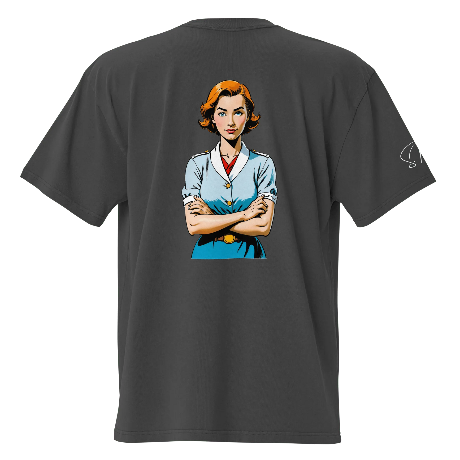Oversized T-Shirt "Oh, really?" - Oversized T-Shirt - flyliving