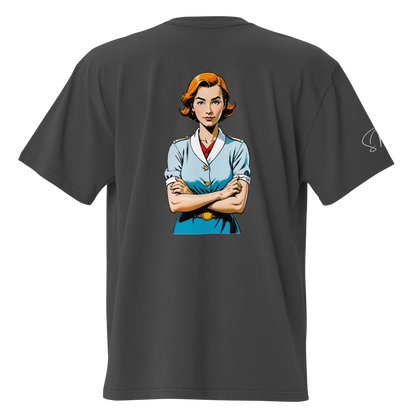 Oversized T-Shirt "Oh, really?" - Oversized T-Shirt - flyliving