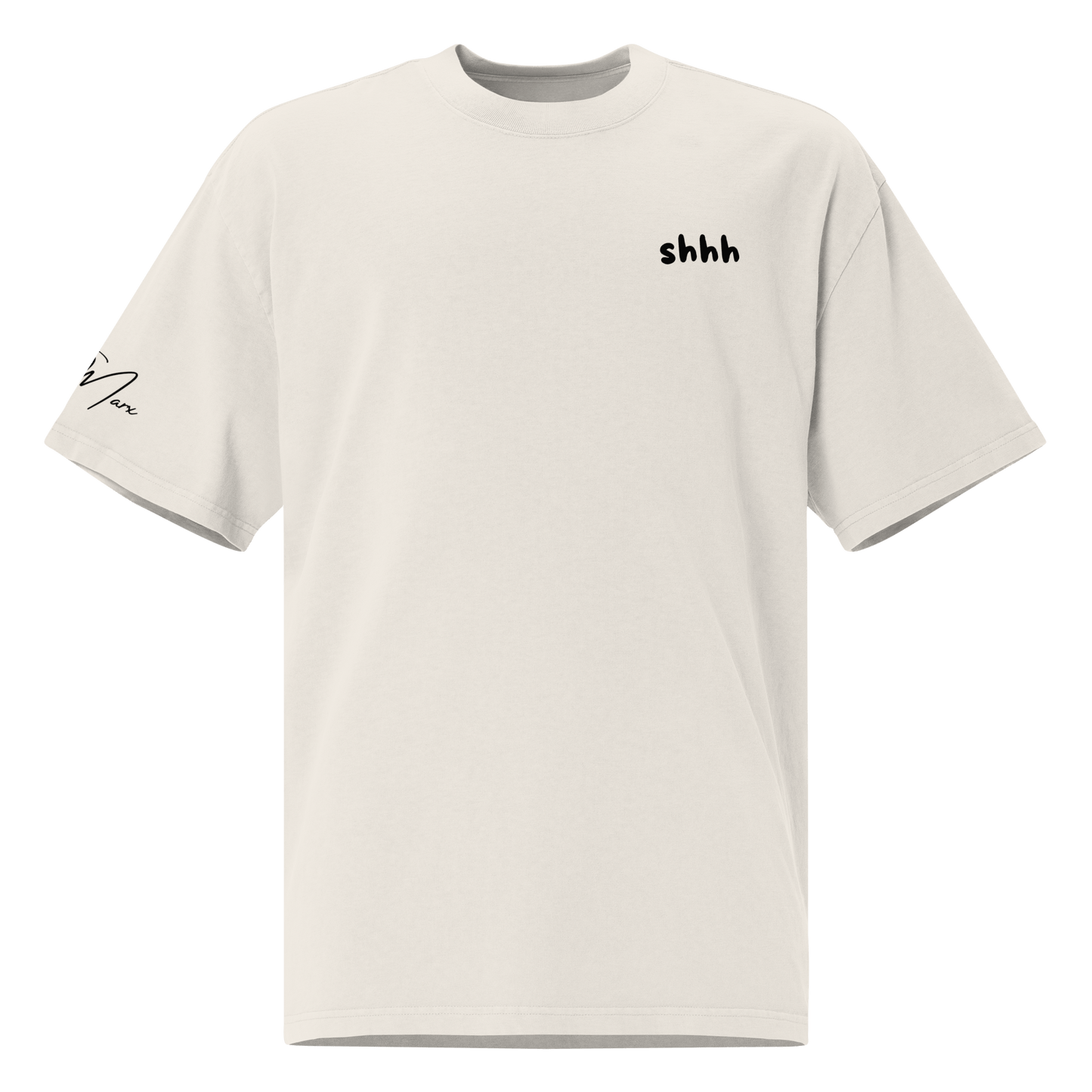 Oversized T-Shirt "shhh" - Oversized T-Shirt - flyliving
