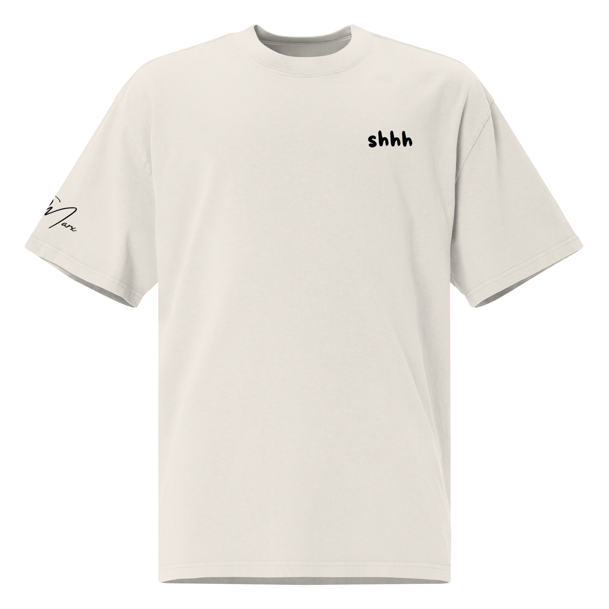 Oversized T-Shirt "shhh" - Oversized T-Shirt - flyliving
