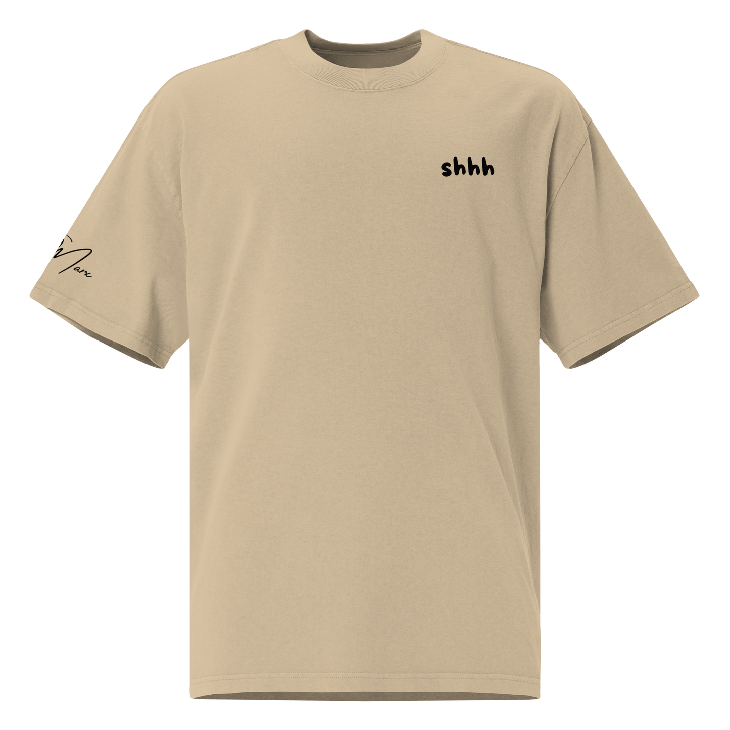 Oversized T-Shirt "shhh" - Oversized T-Shirt - flyliving