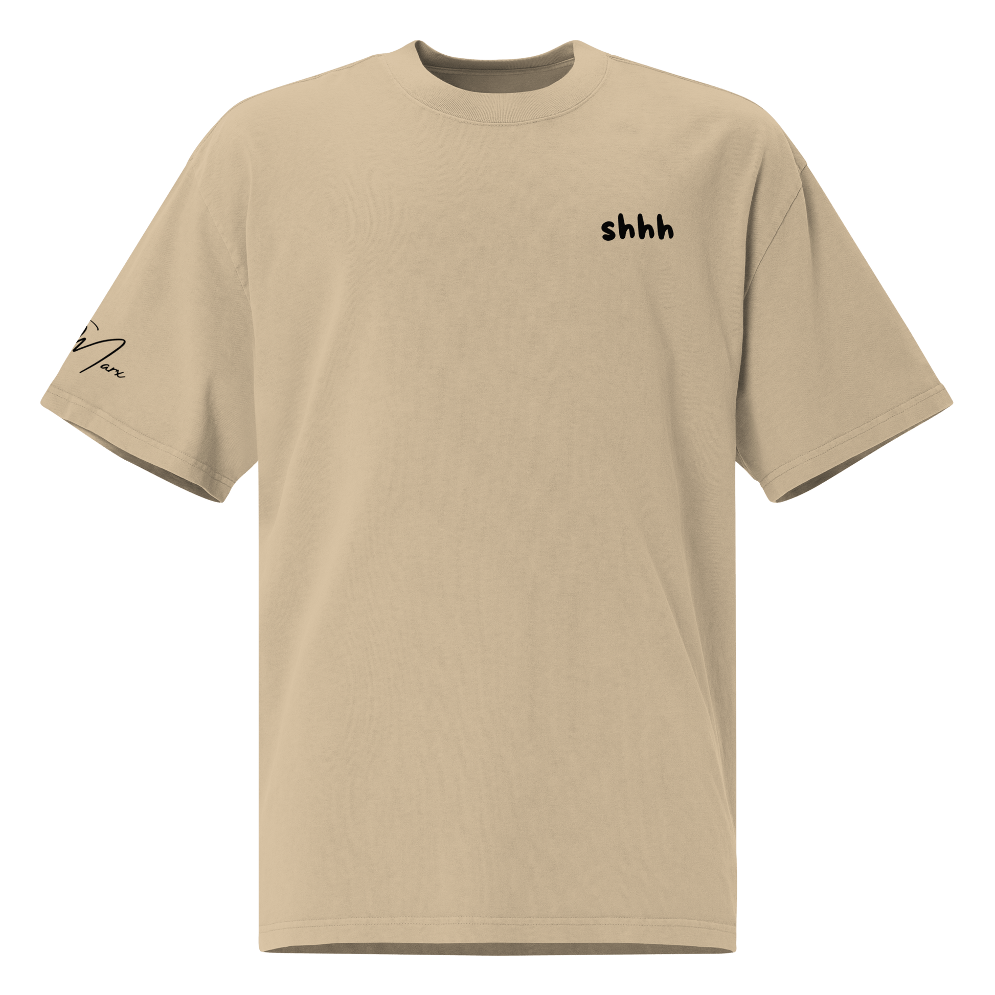 Oversized T-Shirt "shhh" - Oversized T-Shirt - flyliving