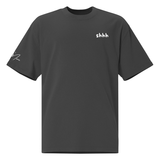 Oversized T-Shirt "shhh" - Oversized T-Shirt - flyliving