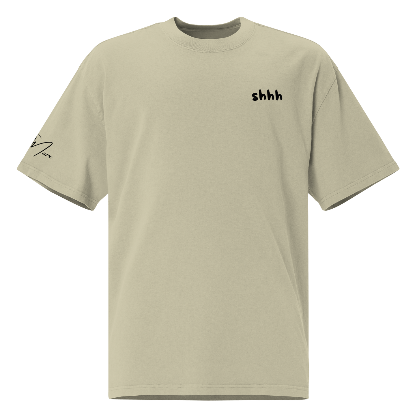 Oversized T-Shirt "shhh" - Oversized T-Shirt - flyliving