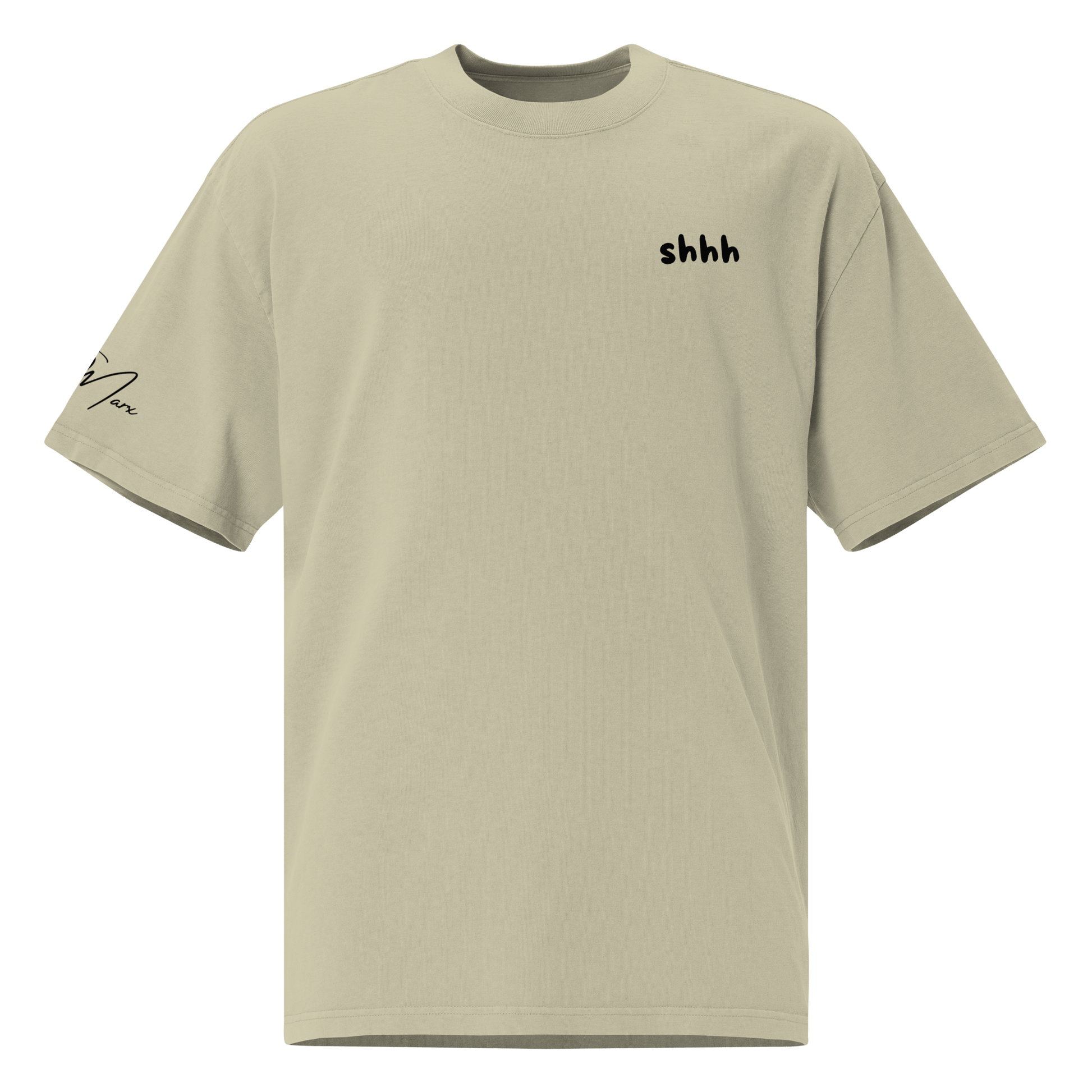 Oversized T-Shirt "shhh" - Oversized T-Shirt - flyliving