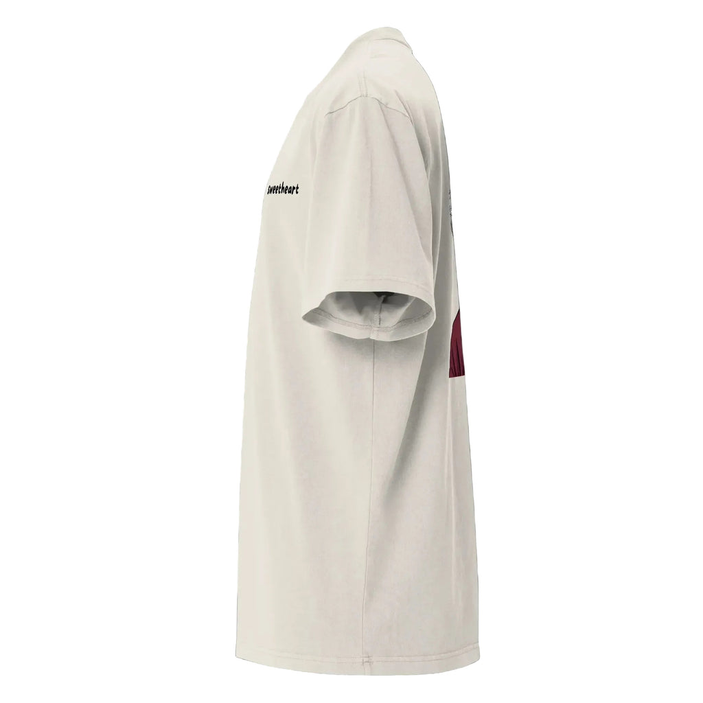 Oversized T-Shirt "sweetheart" - Oversized T-Shirt - flyliving