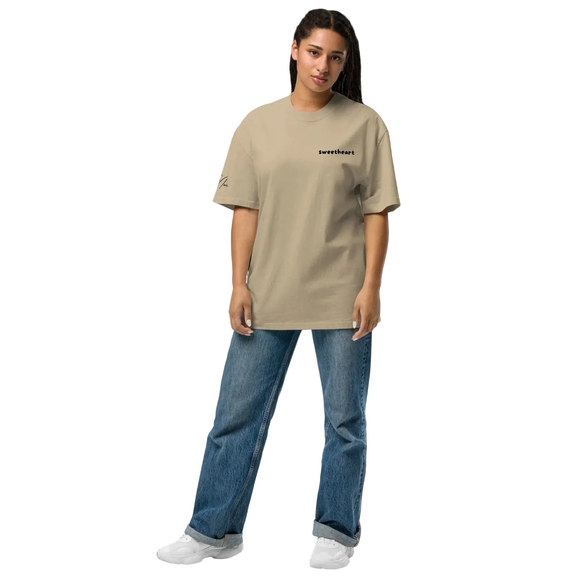 Oversized T-Shirt "sweetheart" - Oversized T-Shirt - flyliving