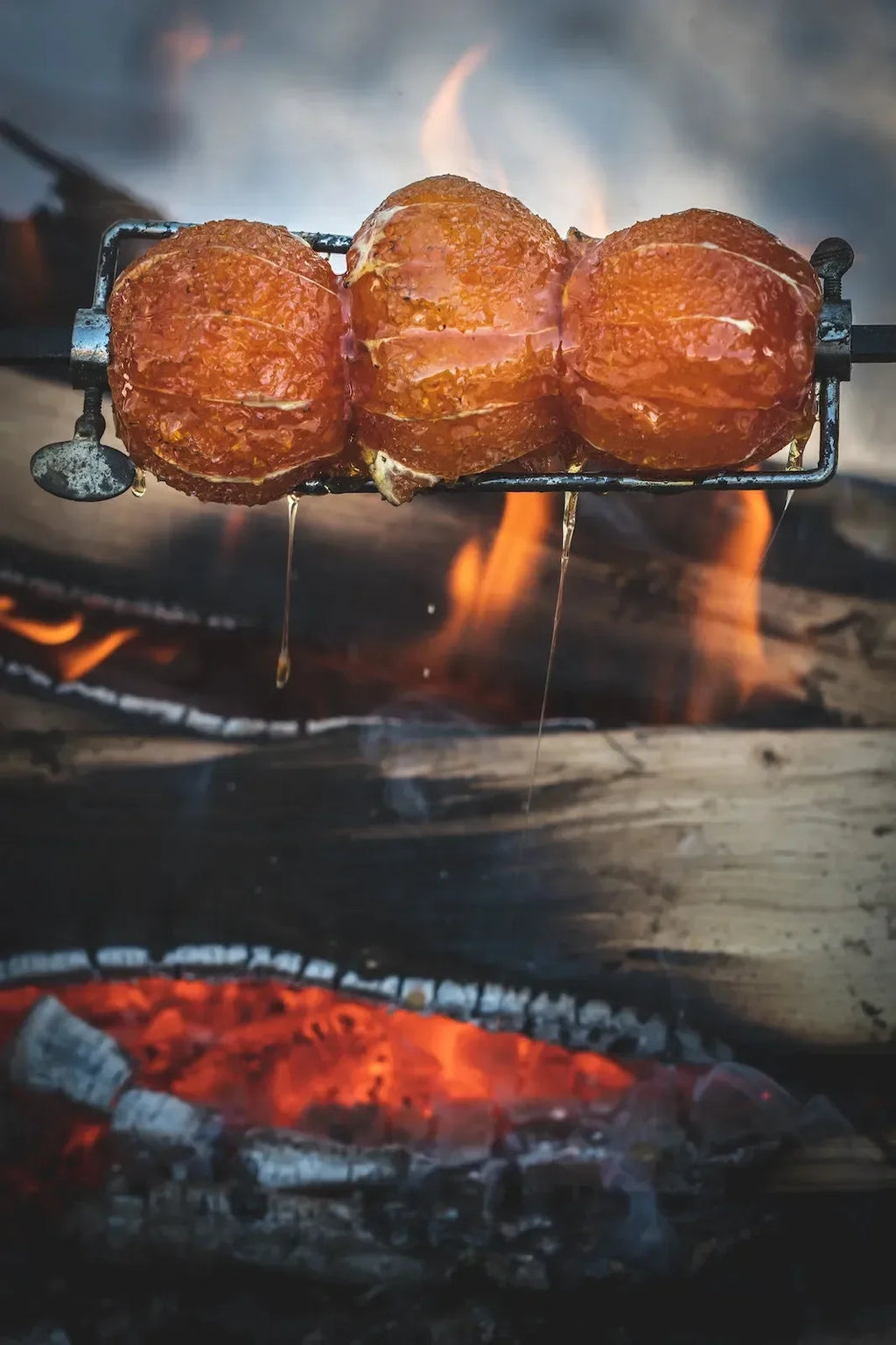 Kochen mit Feuer