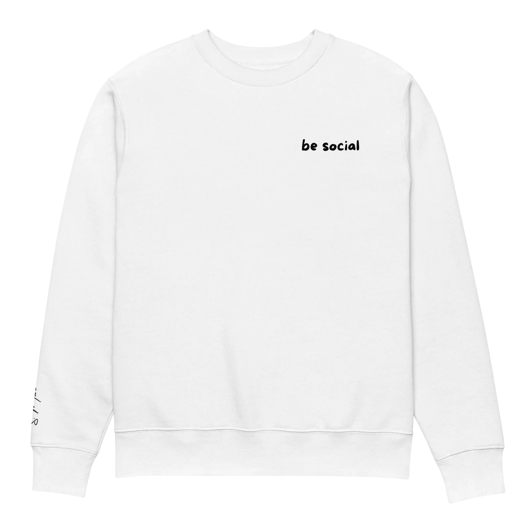 Pullover "be social" - Sweatshirt - flyliving