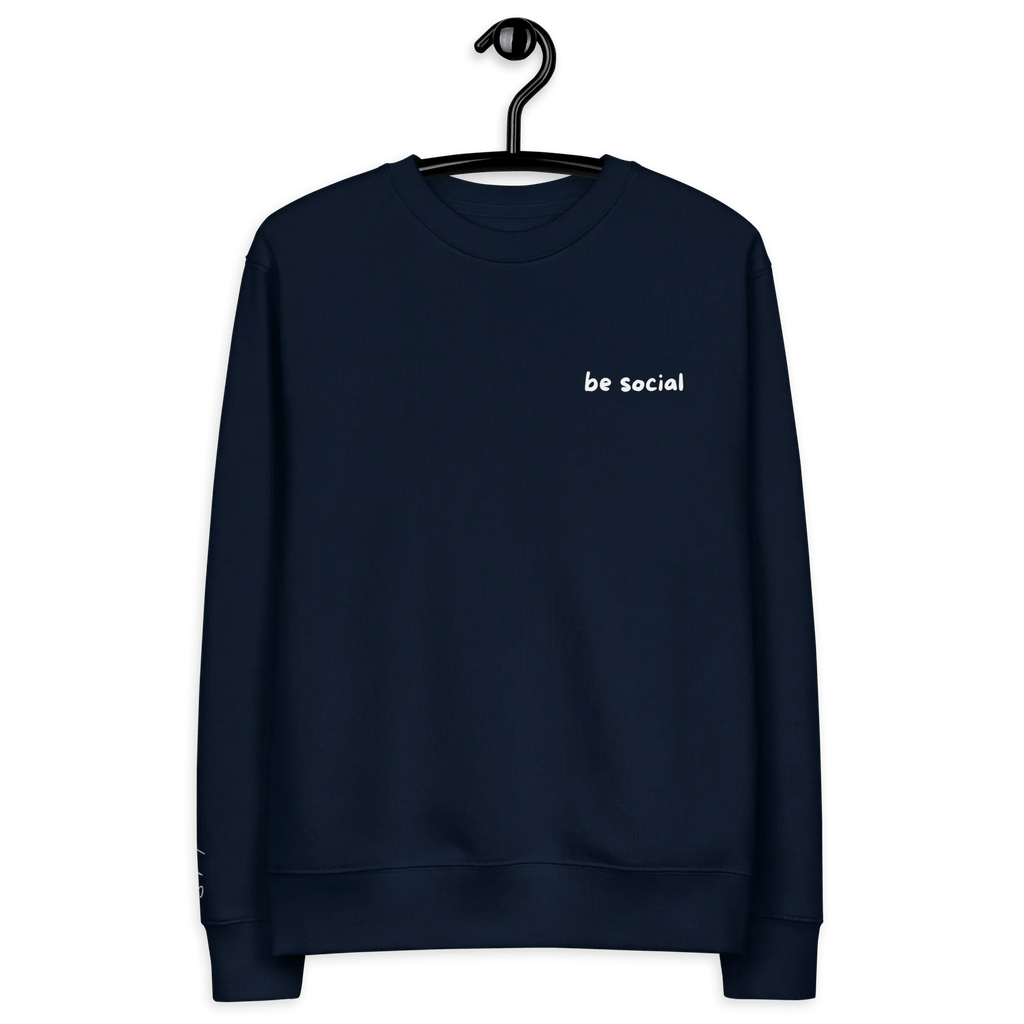 Pullover "be social" - Sweatshirt - flyliving