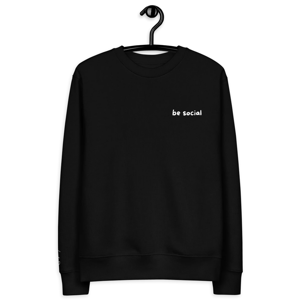 Pullover "be social" - Sweatshirt - flyliving