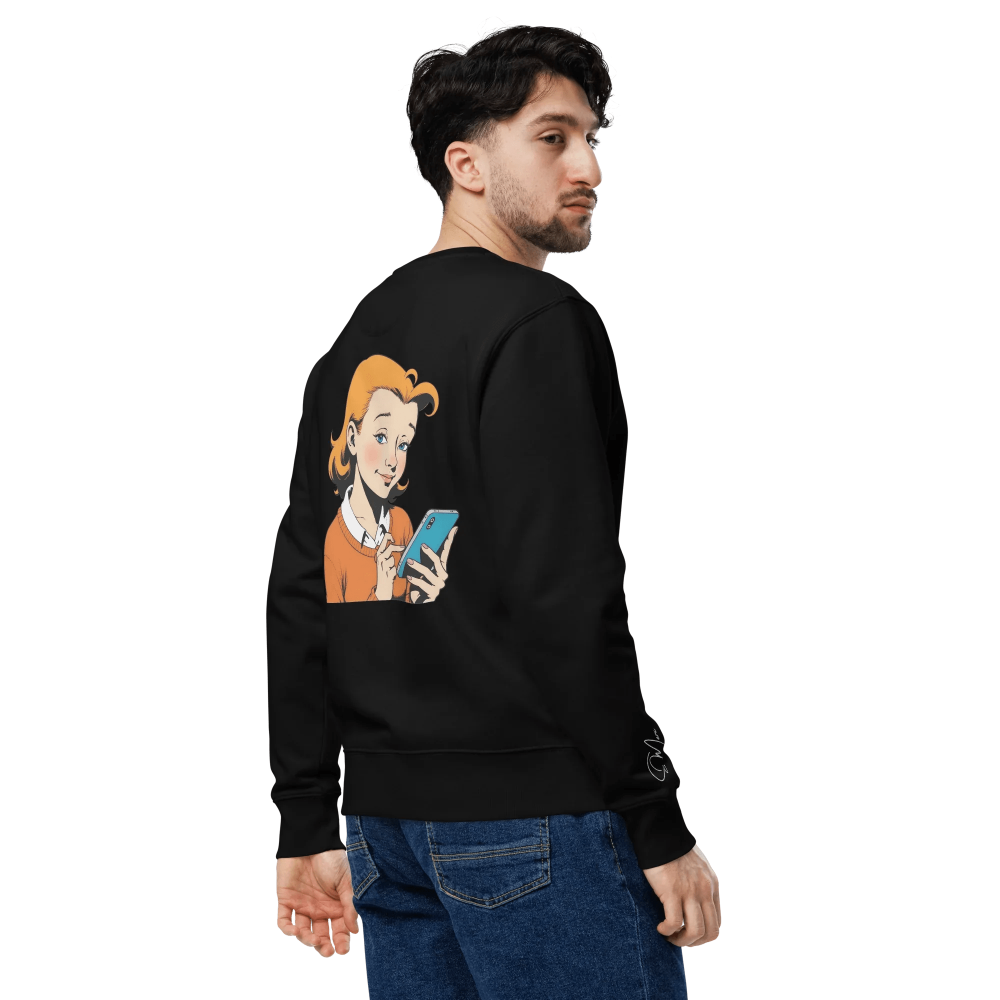 Pullover "be social" - Sweatshirt - flyliving