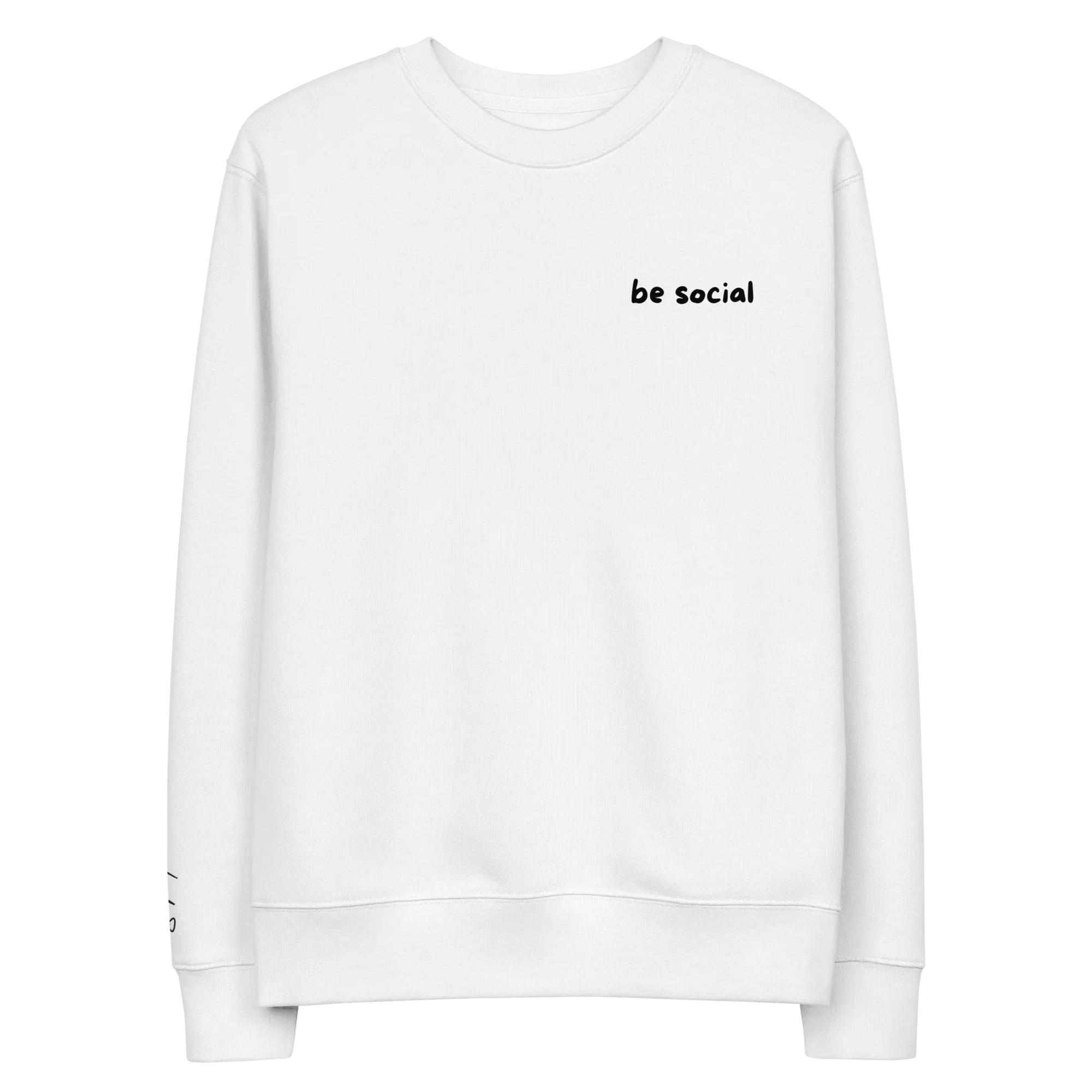 Pullover "be social" - Sweatshirt - flyliving