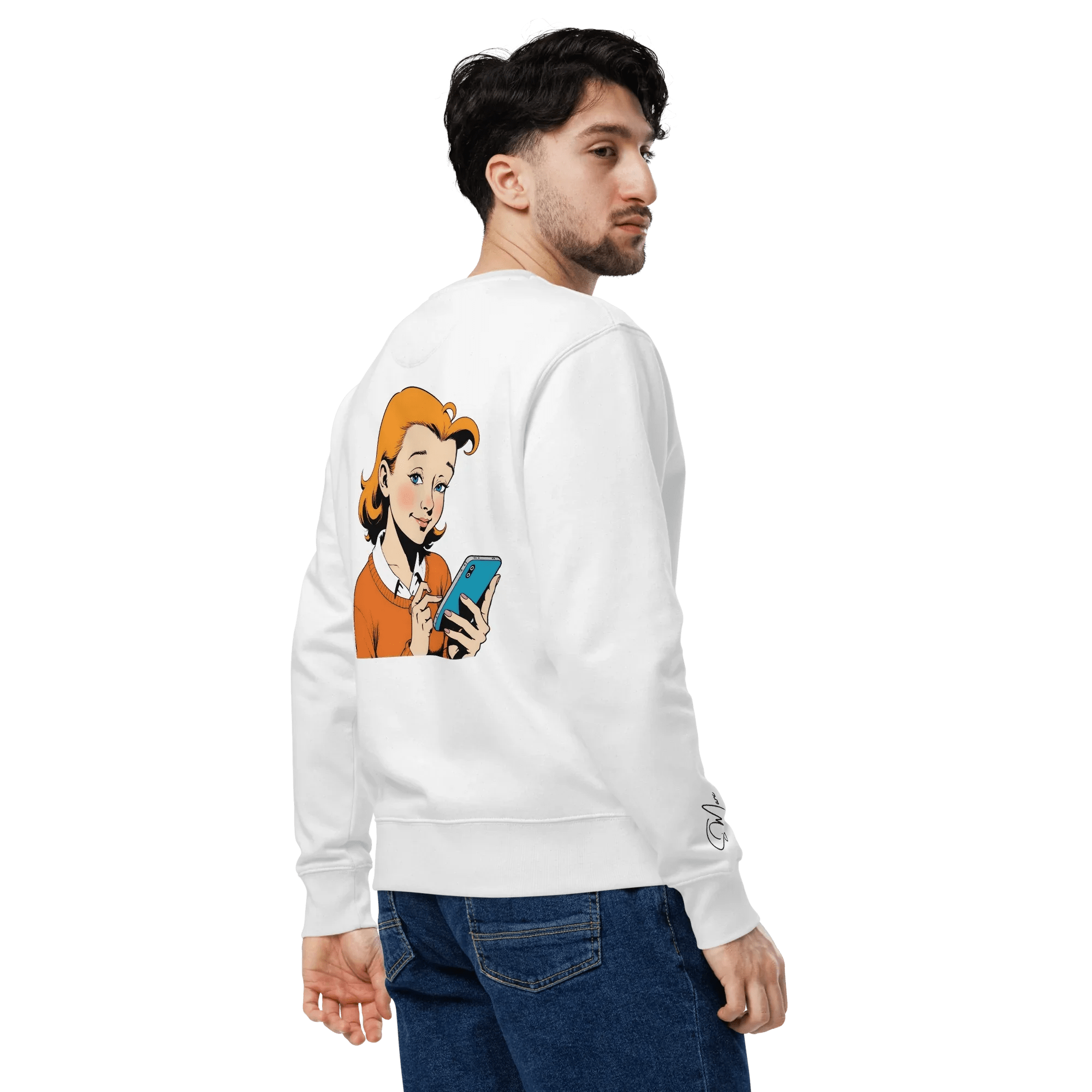 Pullover "be social" - Sweatshirt - flyliving