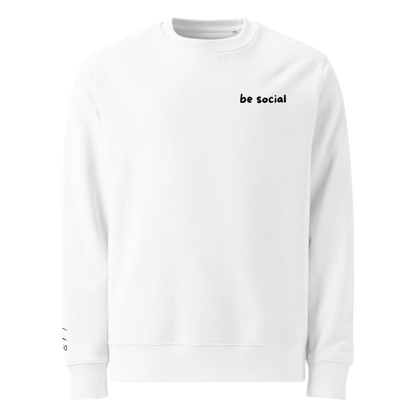 Pullover "be social" - Sweatshirt - flyliving